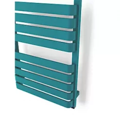 Terma Warp T One Electric Towel Rail 1695 x 500mm Teal 2728BTU -Towel Radiators Sales Store 111RH A5