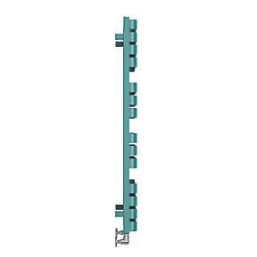 Terma Warp T Bold Designer Towel Rail 1110 x 500mm Teal 2660BTU 6 Terma Warp T Bold Designer Towel Rail 1110 x 500mm Teal 2660BTU - Image 4