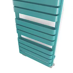 Terma Warp T Bold Designer Towel Rail 1110 x 500mm Teal 2660BTU 13 Terma Warp T Bold Designer Towel Rail 1110 x 500mm Teal 2660BTU -Towel Radiators Sales Store 123RH A5