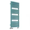 Terma Warp T Bold Designer Towel Rail 1110 x 500mm Teal 2660BTU -Towel Radiators Sales Store 123RH P