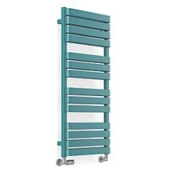 Terma Warp T Bold Designer Towel Rail 1110 x 500mm Teal 2660BTU