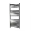 Towelrads Eton Designer Towel Radiator 1000 x 300mm Grey / Silver 931BTU -Towel Radiators Sales Store 127RY P