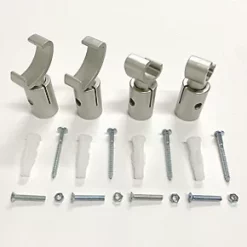 Towelrads Eton Designer Towel Radiator 1200 x 500mm Grey / Silver 1851BTU -Towel Radiators Sales Store 131RY A3