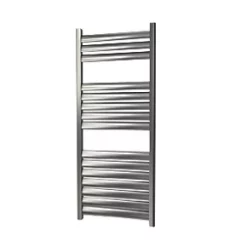 Towelrads Eton Designer Towel Radiator 1200 x 500mm Grey / Silver 1851BTU