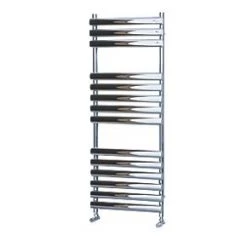 Towelrads Dorney Designer Towel Radiator 1200 x 500mm Chrome 1221BTU