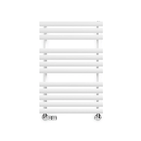 Terma Rolo Towel Rail 755 x 520mm White 1592BTU 4 Terma Rolo Towel Rail 755 x 520mm White 1592BTU - Image 2