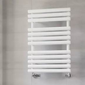 Terma Rolo Towel Rail 755 x 520mm White 1592BTU 8 Terma Rolo Towel Rail 755 x 520mm White 1592BTU - Image 6
