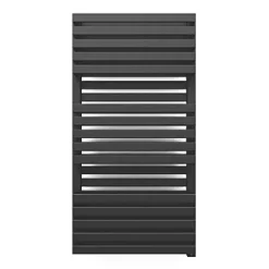 Terma Quadrus Bold One Electric Towel Rail 870 x 450mm Black 2046BTU