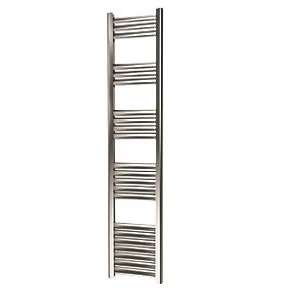 Towelrads Eton Designer Towel Radiator 1400 x 300mm Grey / Silver 1282BTU 3 Towelrads Eton Designer Towel Radiator 1400 x 300mm Grey / Silver 1282BTU
