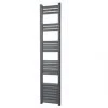 Towelrads Eton Designer Towel Radiator 1400 x 300mm Anthracite 1282BTU -Towel Radiators Sales Store 223RY P