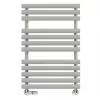 Terma Rolo Towel Designer Towel Rail 755 x 520mm Grey / Silver 1592BTU -Towel Radiators Sales Store 228HR P