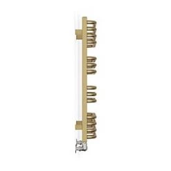 Terma Alex Heated Towel Rail 760 x 500mm Brass 1406BTU -Towel Radiators Sales Store 237RH A3