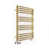 Terma Alex Heated Towel Rail 760 x 500mm Brass 1406BTU -Towel Radiators Sales Store 237RH P