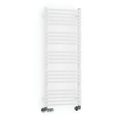 Terma Alex Heated Towel Rail 1140 x 500mm White 2015BTU