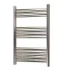 Towelrads Eton Designer Towel Radiator 800 x 500mm Grey / Silver 1166BTU -Towel Radiators Sales Store 240RY P