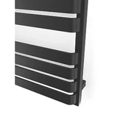 Terma Warp T One Electric Towel Rail 1110 x 500mm Black 2046BTU -Towel Radiators Sales Store 244RH A5