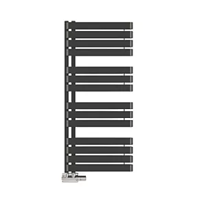 Terma Warp S Towel Rail 1110 x 500mm Black 2605BTU 4 Terma Warp S Towel Rail 1110 x 500mm Black 2605BTU - Image 2