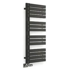 Terma Warp S Towel Rail 1110 x 500mm Black 2605BTU