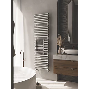 Terma Rolo Towel Rail 1800 x 520mm Grey 3454BTU 5 Terma Rolo Towel Rail 1800 x 520mm Grey 3454BTU - Image 3