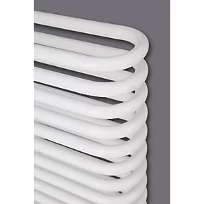 Ximax K3 Designer Towel Radiator 1176 x 600mm White 3393BTU 4 Ximax K3 Designer Towel Radiator 1176 x 600mm White 3393BTU - Image 2