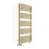 Terma Alex Heated Towel Rail 1140 x 500mm Brass 2017BTU -Towel Radiators Sales Store 325RH P