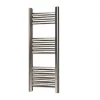 Towelrads Eton Designer Towel Radiator 800 x 300mm Anthracite 699BTU -Towel Radiators Sales Store 336RY P