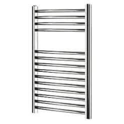 Blyss Curved Towel Radiator 700 x 400mm Chrome 563BTU