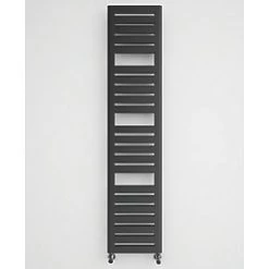 Terma Salisbury Designer Towel Rail 1360 x 300mm Black 1317BTU