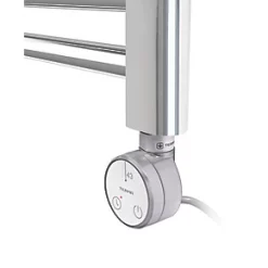 Terma Leo Electric Towel Rail with Fixed Element 1600 x 500mm Chrome 1023BTU -Towel Radiators Sales Store 348RH A5