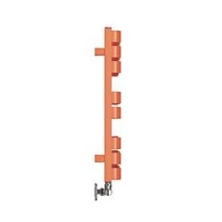 Terma Warp S Towel Rail 655 x 500mm Orange 1535BTU -Towel Radiators Sales Store 353RH A3