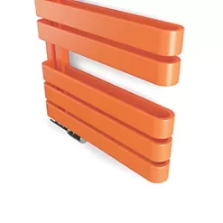 Terma Warp S Towel Rail 655 x 500mm Orange 1535BTU -Towel Radiators Sales Store 353RH A5