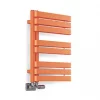 Terma Warp S Towel Rail 655 x 500mm Orange 1535BTU -Towel Radiators Sales Store 353RH P