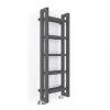 Terma Stand Heated Towel Rail 1150 x 400mm Grey 2097BTU -Towel Radiators Sales Store 356RH P
