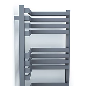 Terma Incorner Designer Towel Rail 1005 x 350mm Grey 1863BTU 5 Terma Incorner Designer Towel Rail 1005 x 350mm Grey 1863BTU - Image 3