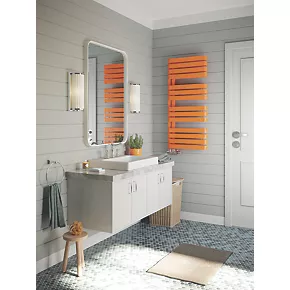 Terma Warp S Towel Rail 1110 x 500mm Orange 2605BTU 5 Terma Warp S Towel Rail 1110 x 500mm Orange 2605BTU - Image 3