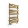Terma Rolo Towel Rail 755 x 520mm Brass 1593BTU -Towel Radiators Sales Store 371RH P
