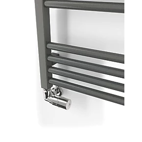 Terma Fiona Towel Rail 900 x 500mm Sparkling Grey 1323BTU 8 Terma Fiona Towel Rail 900 x 500mm Sparkling Grey 1323BTU - Image 6