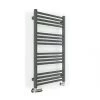 Terma Fiona Towel Rail 900 x 500mm Sparkling Grey 1323BTU -Towel Radiators Sales Store 379RH P