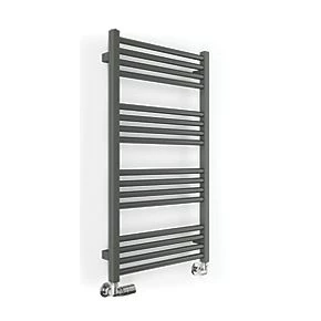 Terma Fiona Towel Rail 900 x 500mm Sparkling Grey 1323BTU 3 Terma Fiona Towel Rail 900 x 500mm Sparkling Grey 1323BTU