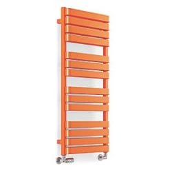 Terma Warp T Bold Designer Towel Rail 1110 x 500mm Orange 2660BTU