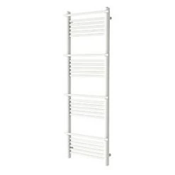 GoodHome Lindley Water Towel Warmer 1500 x 500mm White 2153BTU