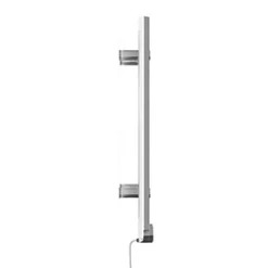 Terma Leo Electric Towel Rail with MOA Blue Element 600 x 400mm Chrome 409BTU -Towel Radiators Sales Store 414RH A2
