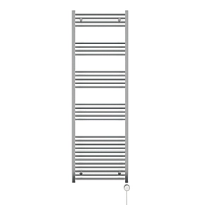 Terma Leo Electric Towel Rail with Fixed Element 1800 x 600mm Chrome 1364BTU 4 Terma Leo Electric Towel Rail with Fixed Element 1800 x 600mm Chrome 1364BTU - Image 2