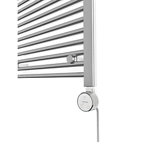 Terma Leo Electric Towel Rail with Fixed Element 1800 x 600mm Chrome 1364BTU 7 Terma Leo Electric Towel Rail with Fixed Element 1800 x 600mm Chrome 1364BTU - Image 5