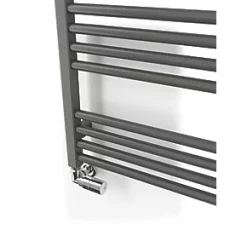 Terma Fiona Towel Rail 1380 x 500mm Sparkling Grey 2002BTU -Towel Radiators Sales Store 436RH A5