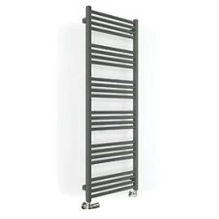 Terma Fiona Towel Rail 1380 x 500mm Sparkling Grey 2002BTU