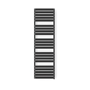 Terma Warp T One Electric Towel Rail 1695 x 500mm Black 2728BTU 4 Terma Warp T One Electric Towel Rail 1695 x 500mm Black 2728BTU - Image 2
