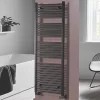 Towelrads Pisa Premium Towel Radiator 1600 x 600mm Black 3081BTU -Towel Radiators Sales Store 451RY P