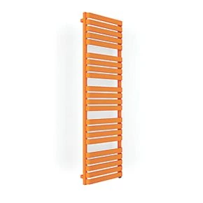 Terma Warp T One Electric Towel Rail 1695 x 500mm Orange 2728BTU 3 Terma Warp T One Electric Towel Rail 1695 x 500mm Orange 2728BTU