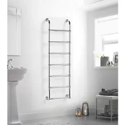 Towelrads Upton Victorian Designer Towel Radiator 1600 x 500mm Chrome 972BTU